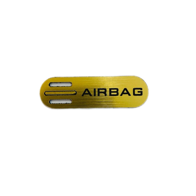 برچسب خودرو طرح ایربگ کد 10808C مناسب برای پژو 206
